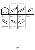 Предварительный просмотр 5 страницы BIG FURNITURE WAREHOUSE BRUNEL G-BNLSIDMNG Assembly Instructions Manual