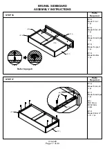 Предварительный просмотр 17 страницы BIG FURNITURE WAREHOUSE BRUNEL G-BNLSIDMNG Assembly Instructions Manual