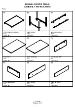 Предварительный просмотр 4 страницы BIG FURNITURE WAREHOUSE BRUNEL Assembly Instructions Manual