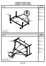 Предварительный просмотр 11 страницы BIG FURNITURE WAREHOUSE BRUNEL Assembly Instructions Manual