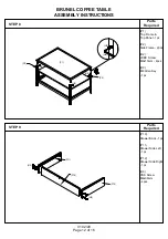 Предварительный просмотр 12 страницы BIG FURNITURE WAREHOUSE BRUNEL Assembly Instructions Manual