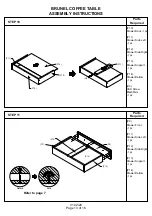 Предварительный просмотр 13 страницы BIG FURNITURE WAREHOUSE BRUNEL Assembly Instructions Manual