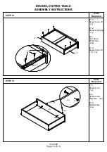 Предварительный просмотр 14 страницы BIG FURNITURE WAREHOUSE BRUNEL Assembly Instructions Manual