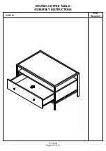 Предварительный просмотр 15 страницы BIG FURNITURE WAREHOUSE BRUNEL Assembly Instructions Manual