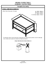 Предварительный просмотр 16 страницы BIG FURNITURE WAREHOUSE BRUNEL Assembly Instructions Manual