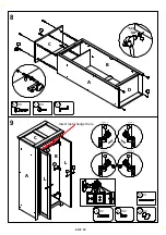 Предварительный просмотр 9 страницы BIG FURNITURE WAREHOUSE Dorset KY001 Assembly Instruction Manual