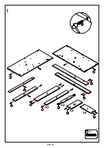 Предварительный просмотр 5 страницы BIG FURNITURE WAREHOUSE Dorset KY003 Assembly Instruction Manual