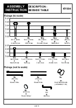 Предварительный просмотр 4 страницы BIG FURNITURE WAREHOUSE Dorset KY004 Assembly Instruction Manual