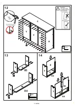 Предварительный просмотр 11 страницы BIG FURNITURE WAREHOUSE Dorset KY005 Assembly Instruction Manual