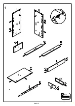 Предварительный просмотр 5 страницы BIG FURNITURE WAREHOUSE Dorset KY011 Assembly Instruction Manual