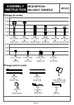 Предварительный просмотр 4 страницы BIG FURNITURE WAREHOUSE Dorset KY012 Assembly Instruction Manual