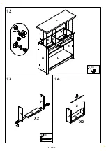 Предварительный просмотр 11 страницы BIG FURNITURE WAREHOUSE Dorset KY012 Assembly Instruction Manual