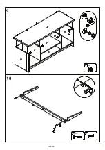 Предварительный просмотр 9 страницы BIG FURNITURE WAREHOUSE Dorset KY048 Assembly Instruction Manual