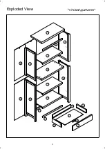 Предварительный просмотр 3 страницы BIG FURNITURE WAREHOUSE GPM Avon BKS1DWAVO Assembly Instructions Manual