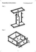 Предварительный просмотр 6 страницы BIG FURNITURE WAREHOUSE GPM Avon BKS1DWAVO Assembly Instructions Manual