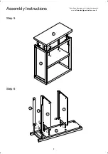 Предварительный просмотр 7 страницы BIG FURNITURE WAREHOUSE GPM Avon BKS1DWAVO Assembly Instructions Manual