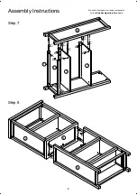 Предварительный просмотр 8 страницы BIG FURNITURE WAREHOUSE GPM Avon BKS1DWAVO Assembly Instructions Manual