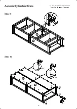 Предварительный просмотр 9 страницы BIG FURNITURE WAREHOUSE GPM Avon BKS1DWAVO Assembly Instructions Manual