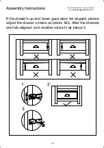 Предварительный просмотр 12 страницы BIG FURNITURE WAREHOUSE GPM Avon BKS1DWAVO Assembly Instructions Manual