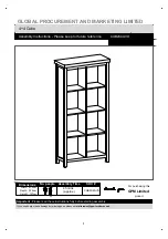 Предварительный просмотр 1 страницы BIG FURNITURE WAREHOUSE GPM Avon CUB2X4AVO Assembly Instructions Manual