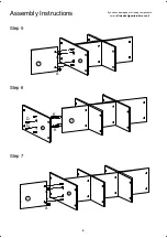 Предварительный просмотр 6 страницы BIG FURNITURE WAREHOUSE GPM Avon CUB2X4AVO Assembly Instructions Manual