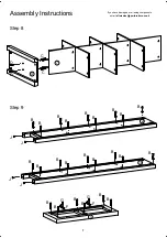 Предварительный просмотр 7 страницы BIG FURNITURE WAREHOUSE GPM Avon CUB2X4AVO Assembly Instructions Manual