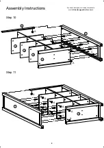 Предварительный просмотр 8 страницы BIG FURNITURE WAREHOUSE GPM Avon CUB2X4AVO Assembly Instructions Manual