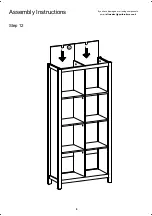 Предварительный просмотр 9 страницы BIG FURNITURE WAREHOUSE GPM Avon CUB2X4AVO Assembly Instructions Manual