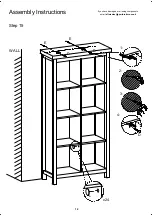 Предварительный просмотр 12 страницы BIG FURNITURE WAREHOUSE GPM Avon CUB2X4AVO Assembly Instructions Manual