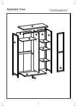 Предварительный просмотр 3 страницы BIG FURNITURE WAREHOUSE GPM Avon ROB3DRAVO Assembly Instructions Manual