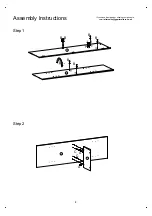 Предварительный просмотр 5 страницы BIG FURNITURE WAREHOUSE GPM Avon ROB3DRAVO Assembly Instructions Manual