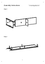 Предварительный просмотр 6 страницы BIG FURNITURE WAREHOUSE GPM Avon ROB3DRAVO Assembly Instructions Manual