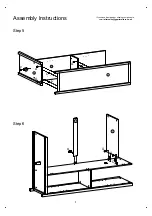 Предварительный просмотр 7 страницы BIG FURNITURE WAREHOUSE GPM Avon ROB3DRAVO Assembly Instructions Manual