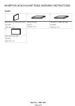 Предварительный просмотр 4 страницы BIG FURNITURE WAREHOUSE HAMPTON Assembly Instructions Manual