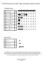 Предварительный просмотр 5 страницы BIG FURNITURE WAREHOUSE HAMPTON Assembly Instructions Manual