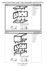 Предварительный просмотр 7 страницы BIG FURNITURE WAREHOUSE HAMPTON Assembly Instructions Manual