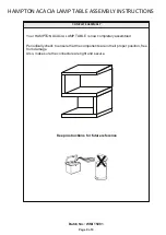 Предварительный просмотр 9 страницы BIG FURNITURE WAREHOUSE HAMPTON Assembly Instructions Manual