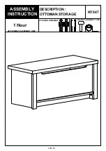 Предварительный просмотр 1 страницы BIG FURNITURE WAREHOUSE KY047 Assembly Instruction Manual