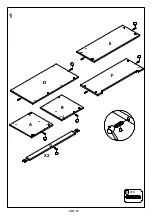 Предварительный просмотр 5 страницы BIG FURNITURE WAREHOUSE KY047 Assembly Instruction Manual