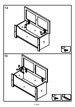 Предварительный просмотр 11 страницы BIG FURNITURE WAREHOUSE KY047 Assembly Instruction Manual