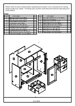 Предварительный просмотр 3 страницы BIG FURNITURE WAREHOUSE Lancaster G-LANCHSCRM Assembly Instructions Manual