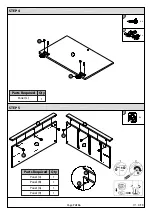 Предварительный просмотр 7 страницы BIG FURNITURE WAREHOUSE Lancaster G-LANCHSCRM Assembly Instructions Manual