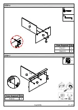 Предварительный просмотр 8 страницы BIG FURNITURE WAREHOUSE Lancaster G-LANCHSCRM Assembly Instructions Manual