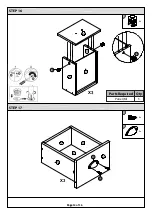 Предварительный просмотр 13 страницы BIG FURNITURE WAREHOUSE Lancaster G-LANCHSCRM Assembly Instructions Manual