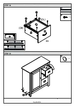 Предварительный просмотр 14 страницы BIG FURNITURE WAREHOUSE Lancaster G-LANCHSCRM Assembly Instructions Manual