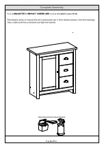 Предварительный просмотр 16 страницы BIG FURNITURE WAREHOUSE Lancaster G-LANCHSCRM Assembly Instructions Manual