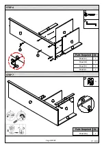 Предварительный просмотр 8 страницы BIG FURNITURE WAREHOUSE Lancaster GX-LAN22WCRM Assembly Instructions Manual