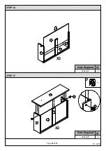 Предварительный просмотр 13 страницы BIG FURNITURE WAREHOUSE Lancaster GX-LAN22WCRM Assembly Instructions Manual