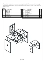 Предварительный просмотр 3 страницы BIG FURNITURE WAREHOUSE MARLOW Assembly Instructions Manual