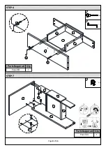 Предварительный просмотр 8 страницы BIG FURNITURE WAREHOUSE MARLOW Assembly Instructions Manual